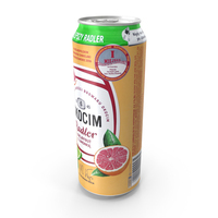 Beer Can Okocim Grapefruit Lime Radler 500ml PNG & PSD Images