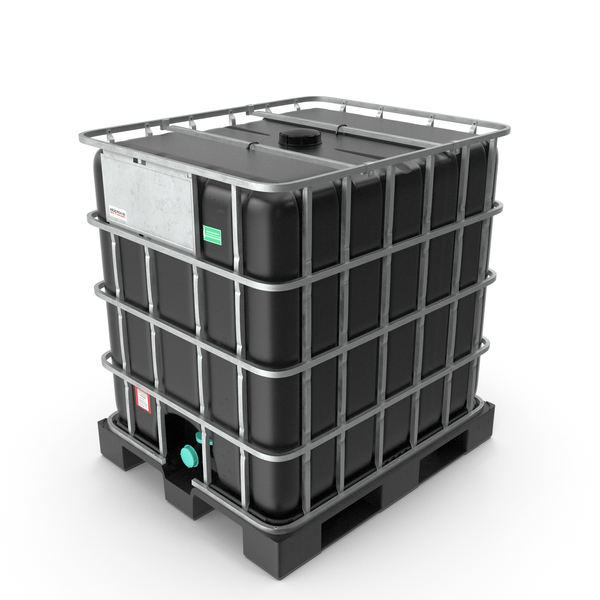 Kruizinga IBC Fluid Container 1000 Litre Plastic Pallet PNG & PSD Images