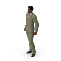 Light Skin Black Man in Formal Suit PNG & PSD Images