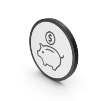 Icon Piggy Bank PNG & PSD Images