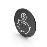 Piggy Bank Icon PNG & PSD Images