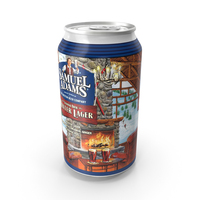 Beer Can Samuel Adams Winter Lager 12fl oz PNG & PSD Images