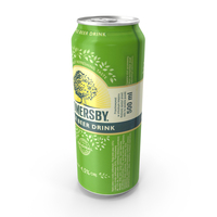 Beer Can Somersby Apple 500ml PNG & PSD Images