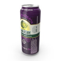 Beer Can Somersby Blackberry 500ml PNG & PSD Images
