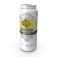 Somersby Elderflower Lime 500ml Beer Can PNG & PSD Images
