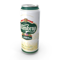 Starobrno 500ml Beer Can PNG & PSD Images