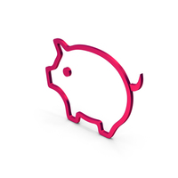 符号猪金属PNG和PSD图像