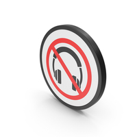 Icon No Headphones PNG & PSD Images