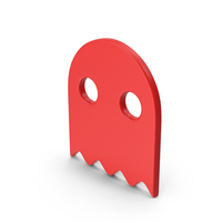Symbol Ghost Red PNG & PSD Images
