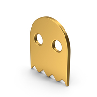 Symbol Ghost Gold PNG & PSD Images