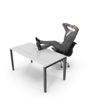 Relax Table Chair Suit Grey PNG & PSD Images