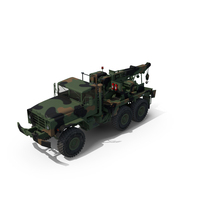 M939 Military Wrecker Green PNG & PSD Images