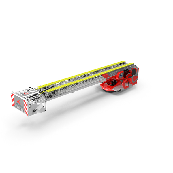 Magirus M32L AS Turntable Ladder Folded PNG & PSD Images