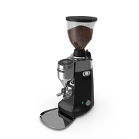 Mazzer Robur S Electronic Grinder with Coffee Beans PNG & PSD Images