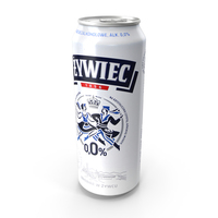 Beer Can Zywiec 0% 500ml PNG & PSD Images