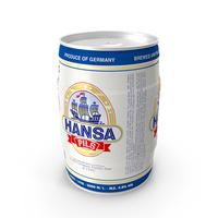 Beer Mini Keg Hansa 5L PNG & PSD Images