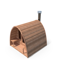 Mini Pod Outdoor Sauna PNG & PSD Images