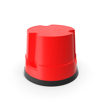 Mobile Kick Stool Plastic Red PNG & PSD Images