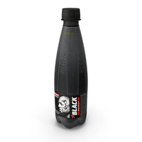 Beverage Bottle Black Energy 500ml 2020 PNG & PSD Images