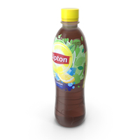 Beverage Bottle Lipton Lemon Ice Tea-500ml PNG & PSD Images