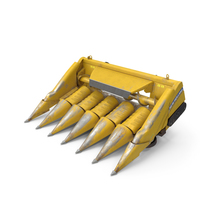 New Holland Agriculture 980CR Corn Header 6 Rows PNG & PSD Images