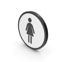 Icon Women Toilet PNG & PSD Images