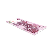 North Korea 1000 Won Banknote PNG & PSD Images