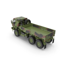 Oshkosh FMTV伪装卡车6x6 PNG和PSD图像