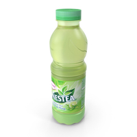 Beverage Bottle Nestea Green Tea Lime and Mint 500ml PNG & PSD Images