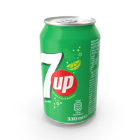 Beverage Can 7up 330ml PNG & PSD Images