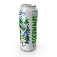 Beverage Can Coconaut Pure Young Coconut Water 500ml PNG & PSD Images