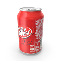 Beverage Can Dr Pepper 330ml PNG & PSD Images