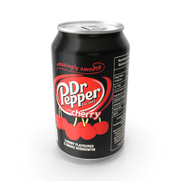 Beverage Can Dr Pepper Cherry 330ml PNG & PSD Images