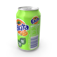Beverage Can Fanta Exotic 330ml PNG & PSD Images