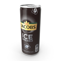 Beverage Can Jacobs Ice Presso 250ml PNG & PSD Images