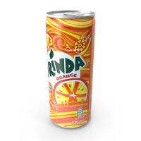 Beverage Can Mirinda 330ml Tall PNG & PSD Images