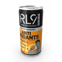 Beverage Can Oshee RL9 Anti Oxidants 200ml 2020 PNG & PSD Images