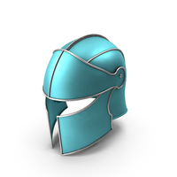 Knight Helmet Blue PNG & PSD Images