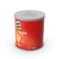 Pringles Original Flavor Potato Chips Small Can PNG & PSD Images