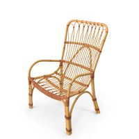 Rattan Lounger Chair PNG & PSD Images