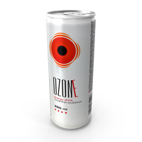 Beverage Can Ozone Energy Drink 250ml 2020 PNG & PSD Images