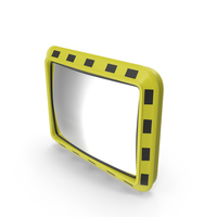Rectangular Industrial Safety Mirror PNG & PSD Images