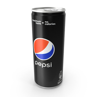 Beverage Can Pepsi Zero 330ml Tall PNG & PSD Images