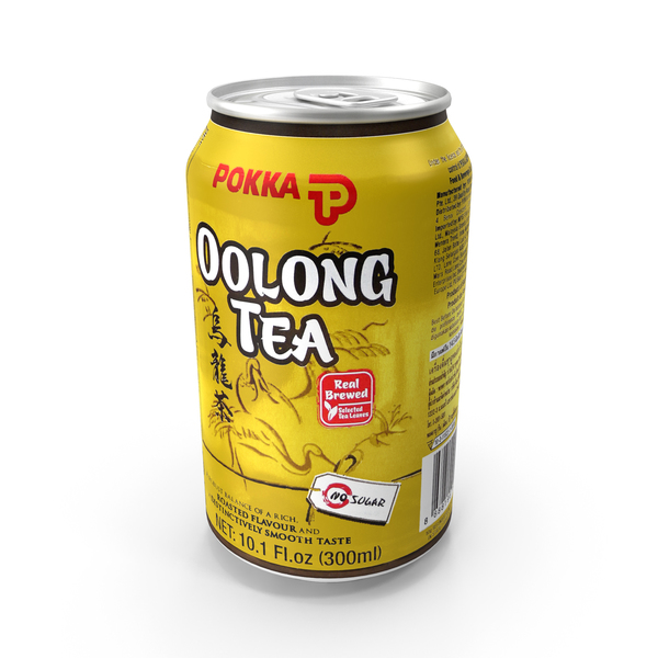 Beverage Can Pokka Oolong Tea Tea 300ml 2020 PNG & PSD Images