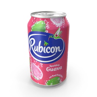Beverage Can Rubicon Guava 330ml PNG & PSD Images