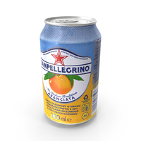 Beverage Can SanPellegrino Aranciata 330ml PNG & PSD Images