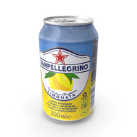 Beverage Can SanPellegrino Limonata 330ml PNG & PSD Images