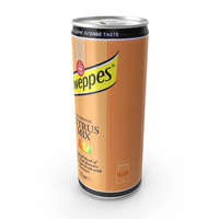 Beverage Can Schweppes Citrus Mix 330ml Tall PNG & PSD Images