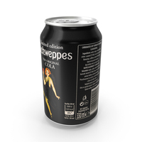 Beverage Can Schweppes Limited Edition Cola 330ml PNG & PSD Images