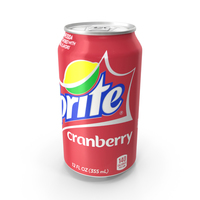 Beverage Can Sprite Cranberry 12fl oz PNG & PSD Images